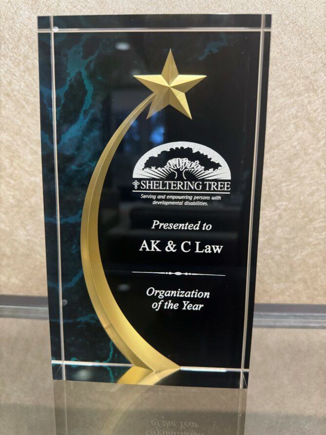 AKC Law receives Organization of the Year Award, AKC Law receives Organization of the Year Award, Abrahams Kaslow &amp; Cassman LLP | Attorneys at Law