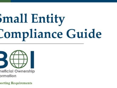 front page of complliance guide