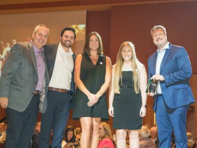 Receiving Award